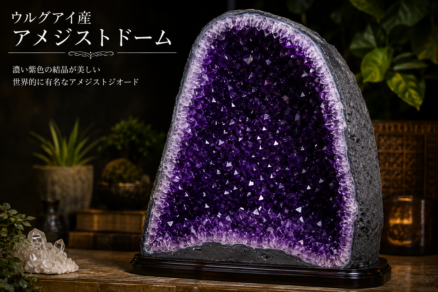 アメジストジオード 卵 2回結晶 世界の天然ジオード大図鑑｜アメジスト・水晶晶洞・サンダーエッグの